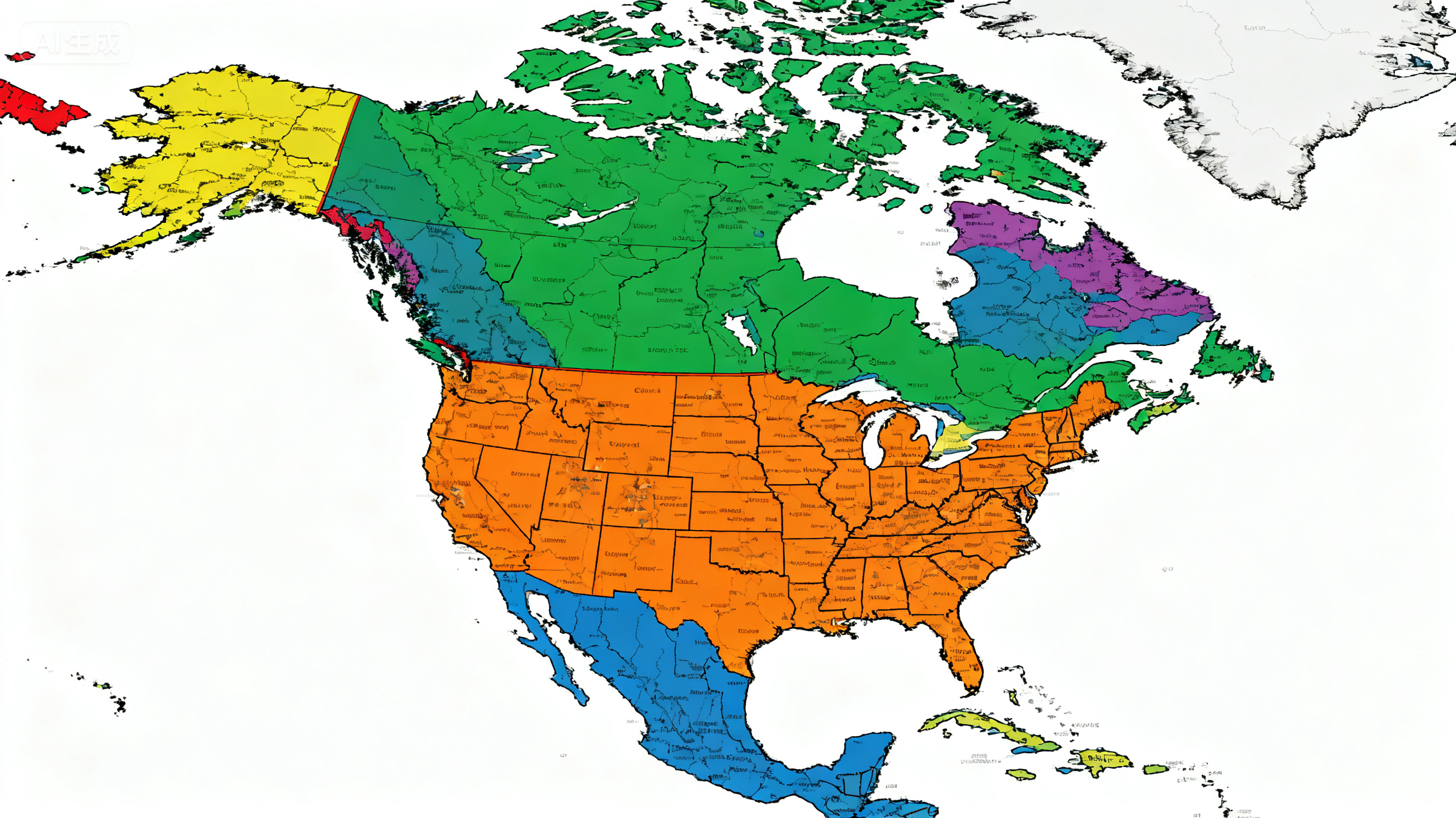 北(běi)美(měi)洲/North America